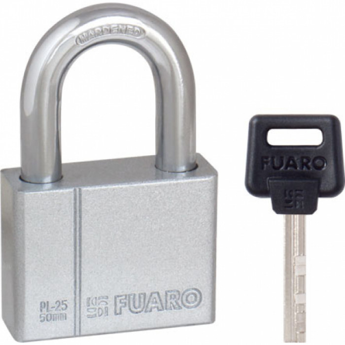 Замок навесной Fuaro (Фуаро) PL-2550 (50 мм) 4