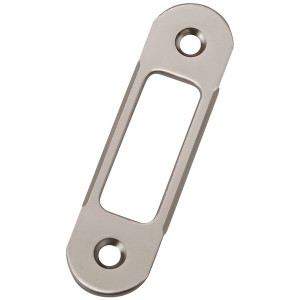B01402.11.06 Ответная AGB (АГБ) планка (никель) (пласт. вкладыш Easy Matic B01402.16/17 выписывать отдельно)
