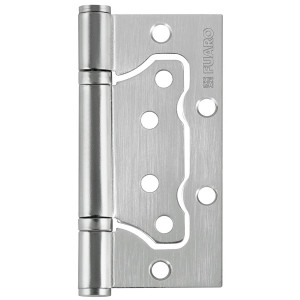 Петля универсальная Fuaro (Фуаро) без врезки 500-2BB/BL 100x2,5 SC (мат. хром) БЛИСТЕР