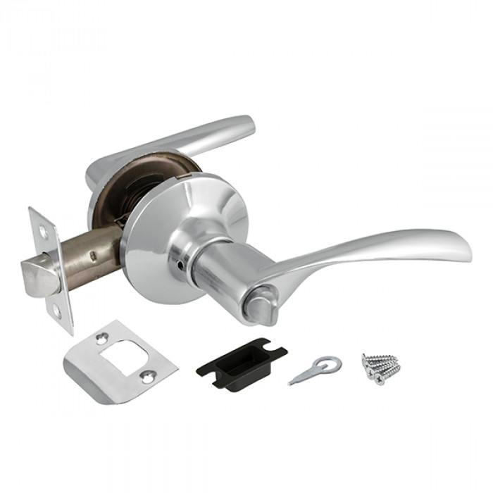Ручка защелка Ajax (Аякс) 6010 CP-B (фик.) хром