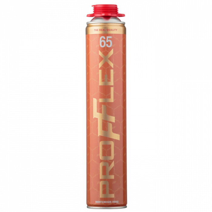 Пена монтажная PROFFLEX PRO GOLD 65л летняя
