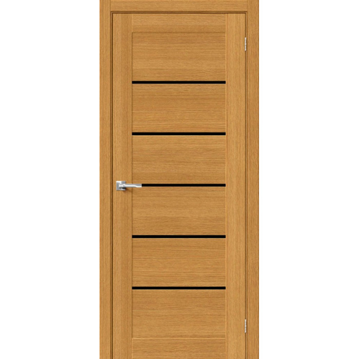 Межкомнатная дверь Вуд Модерн-22 Natur Oak Black Star