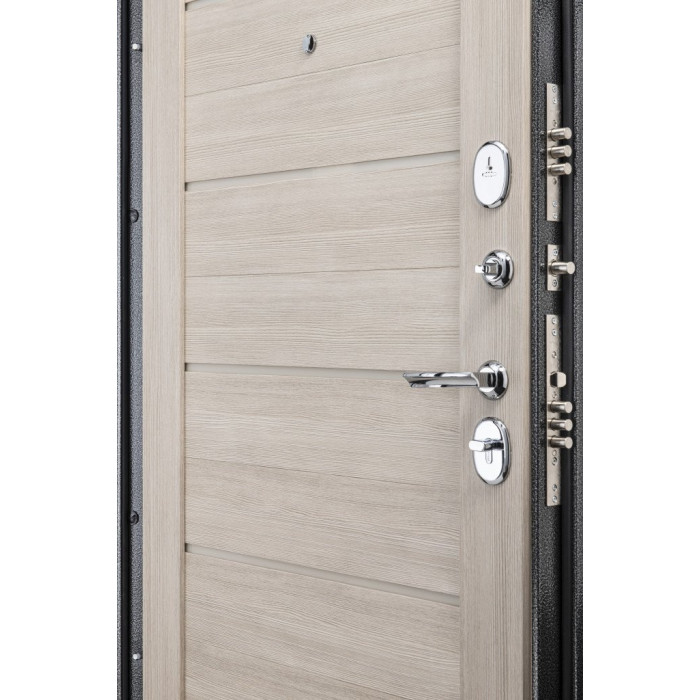 Входная дверь Porta S 104.П22 Антик Серебро/Cappuccino Veralinga