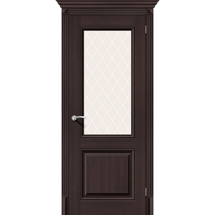 Межкомнатная Классико-33 Wenge Veralinga White Сrystal