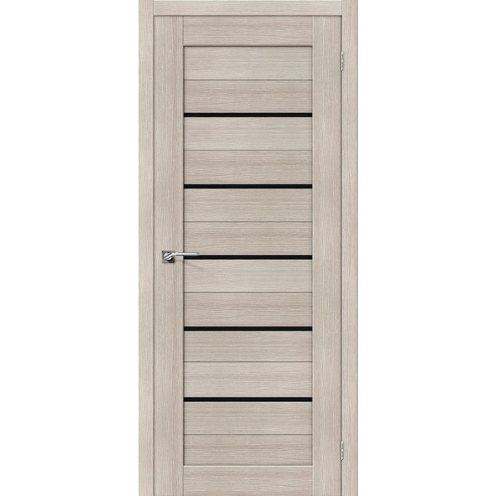 Межкомнатная дверь Порта-22 Cappuccino Veralinga Black Star