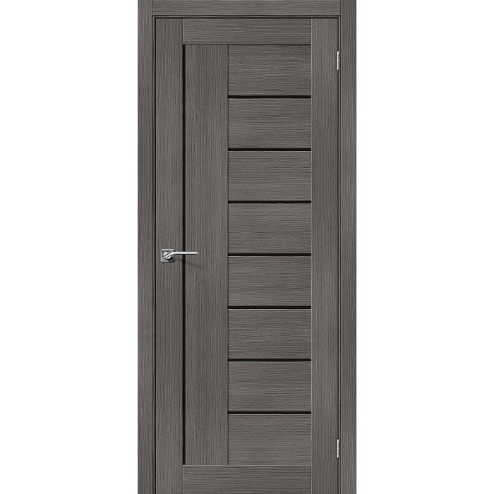 Межкомнатная дверь Порта-29 Grey Veralinga Black Star